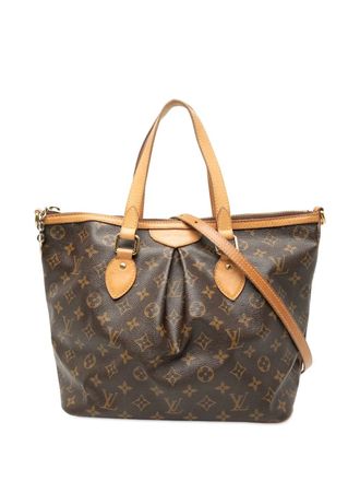 Louis Vuitton 2013 Monogram Palermo PM satchel - women - Fabric/Leather - One Size - Brown