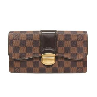 Louis Vuitton Pre-owned Wallets, female, Brown, Size: ONE SIZE Pre-owned Vintage Canvas Wallet