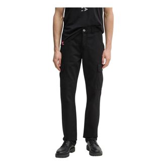 Alpha Industries Agent Pant - Heren - Straight fit broeken - Zwart - W31 - Katoen - Broeken