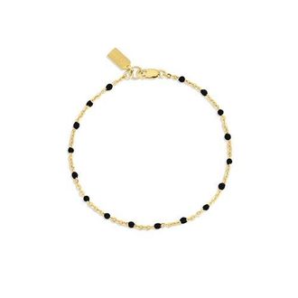 Set & Stones Kaz Bracelet in Gold /Black at Nordstrom, Size 7