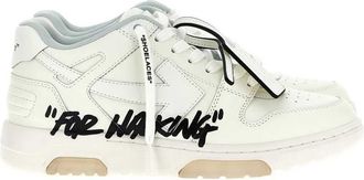 Off-white Scarpe da ginnastica da passeggio fuori ufficio bianco sporco