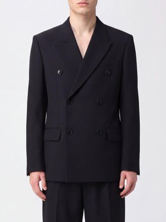 Balenciaga Blazer doppiopetto in lana con rever classici