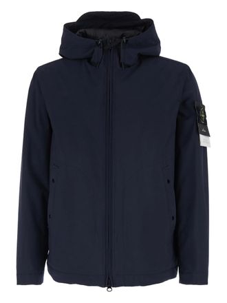Stone Island Blue Clean Design Casual Jacket