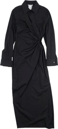 Max Mara Midi Dresses, female, Black, Size: S Etere Midi Dress