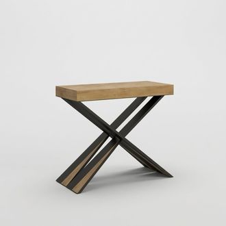 Itamoby Mesa Comedor Consola Extensible 90x40-300cm Diago Premium Oak
