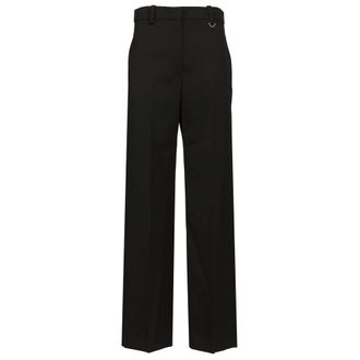 Isabel Marant Noanda-Gb Wool Suit Trousers - female - Isabel Marant - Wide Trousers - Black - XS - Trousers