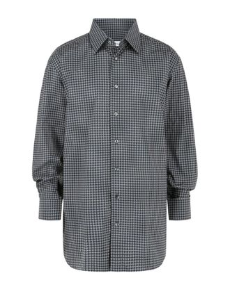 Brioni Geo Print Button-Up Shirt