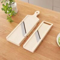 OEM Mandolina Manual Con Tres Cuchillas Intercambiables De Acero Inoxidable (marfil), Pelador De Frutas Y Verduras, Acero Inoxidable, Color Blanco Roto - 