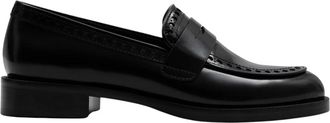 Parall&egrave;le Caruso Loafer - Dames - Loafers - Zwart - 39 EU - Leer - Schoenen