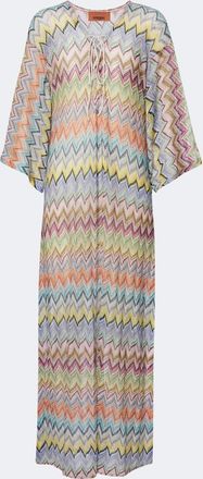 Missoni Zigzag lam&eacute; kaftan