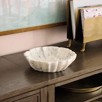 Ballard Designs Lotus Marble Bowl - Ballard Designs