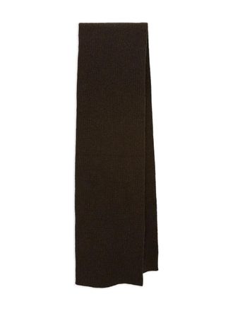 Yves Salomon cashmere thick-knit scarf - men - Cashmere - One Size - Brown
