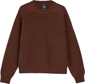 adidas Y-3 UT Knit Crew Sweater Mystery Brown KD2560