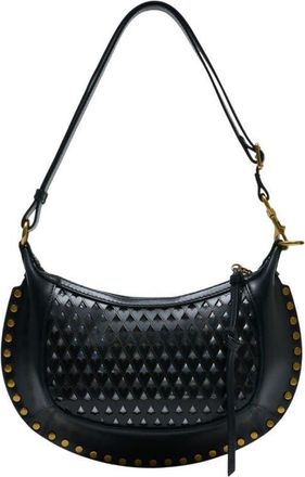 Isabel Marant Oskan Moon Shoulder Bag Black