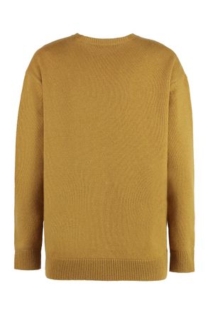 Max Mara Womens Plata Wool And Cashmere Sweater Camel