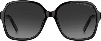 Marc Jacobs Grey Shaded Square Ladies Sunglasses MARC 526/S 0807/9O 57