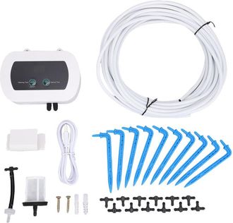 OEM Sistema De Riego Autom&aacute;tico Inteligente Para 10 Plantas En Maceta, Caudal De 400 Ml/min, Kit De Riego Por Goteo Impermeable Ip65 Con Pantalla Led, Tem