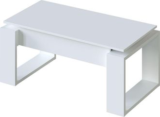 For&eacute;s Fores - Mesa Centro Elevable Urban Blanco Artik