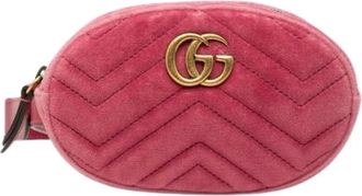 Gucci Pre-owned Belt Bags, female, Pink, Size: ONE SIZE Pre-owned Vintage Belt Bag