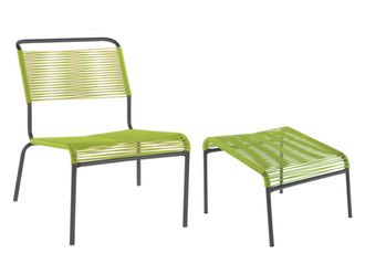 Schubiger M&ouml;bel Lounger + Hocker S&auml;ntis