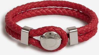 Tom Ford Braided Leather Bracelet