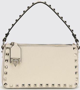 Valentino Garavani Borsa Rockstud Valentino Garavani in pelle a grana
