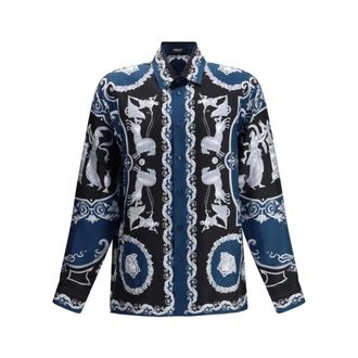 Versace Uomo, Magliette, Blu, L, new