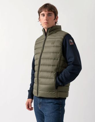 HUGO BOSS Mens BOSS Orange Odeno 2 Mens Gilet - Bright Green 325 - Tan - Size: 42/Regular