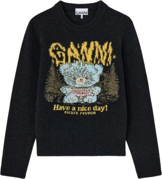 Ganni Donna, Maglie, Nero, S, new