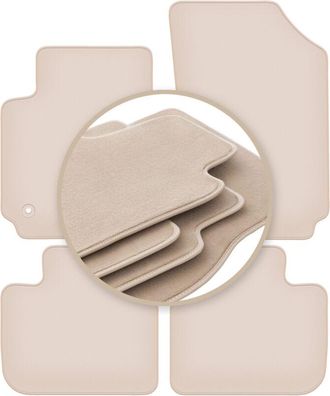 OEM Alfombrillas Premium Beige Para: Citro&euml;n C4 Cactus Ii Crossover 2018