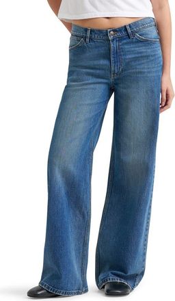 Wrangler Western High Waist Wide Leg Jeans in Rhianon at Nordstrom, Size 26
