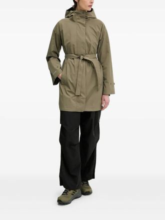 Columbia Here And There III hooded belted coat - women - Polyester - 44 - Green