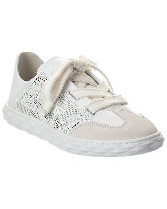 Jimmy Choo London Diamond Light Flex/F Leather Sneaker
