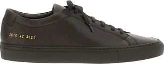 Common Projects Schoenen, Heren, Bruin, 45 EU, Leer, Achilles Low