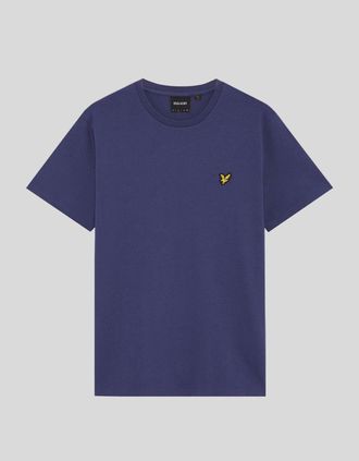 Lyle & Scott Lyle And Scott Mens Cotton Crew Neck T-Shirt - Navy - Size: 48/Regular