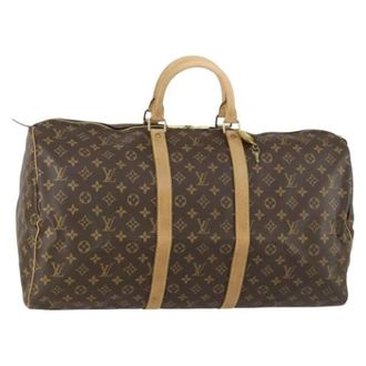 Louis Vuitton Pre-owned Weekend Bags, female, Brown, Size: ONE SIZE Pre-owned Weekend Bag