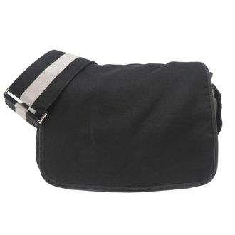 Bally Black Nylon Leather Shoulder Bag (Pre-Owned)