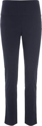 Bitte Kai Rand Magische stretch broek met spleten Indigo - Dames - Slim Fit Broeken - Blauw - XS - Broeken
