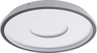 Lindby L&aacute;mpara De Techo Led edenia En Negro Pl&aacute;stico - Lindby