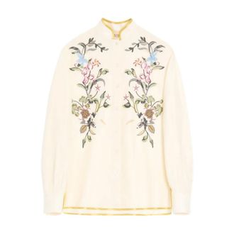 Valentino Garavani Shirts - female - Valentino Garavani - Shirts - Beige - S - Blouses & Shirts