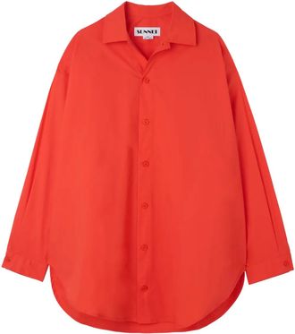 Sunnei Camicia Mega - Arancione