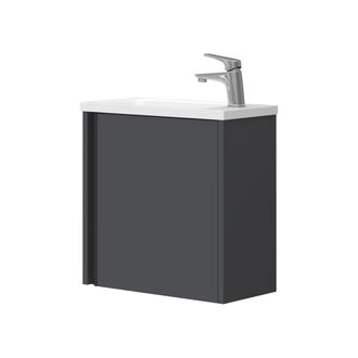 Vicco Conjunto De Muebles De Ba&ntilde;o Kleo, Antracita, 2 Piezas