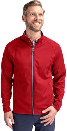 Cutter & Buck Adapt Eco Knit Hybrid Recycled Mens Full Zip Jacket