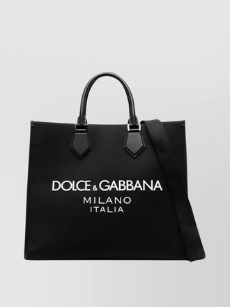 Dolce & Gabbana nylon logo tote bag