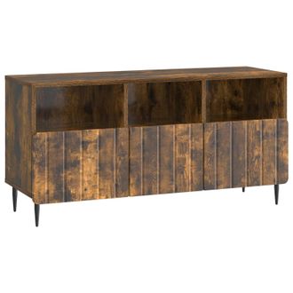 vidaXL Mueble De Tv Con Caj&oacute;n Roble Ahumado 102 X 34,5 X 50 Cm Vidaxl