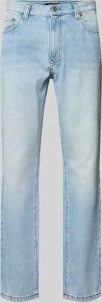 Mc Neal Loose Fit Jeans im 5-Pocket-Design in Hellblau Melange, Gr&ouml;&szlig;e 30/30