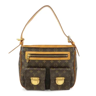Louis Vuitton Hudson Monogram Canvas Brown Canvas Handbag (Pre-Owned)