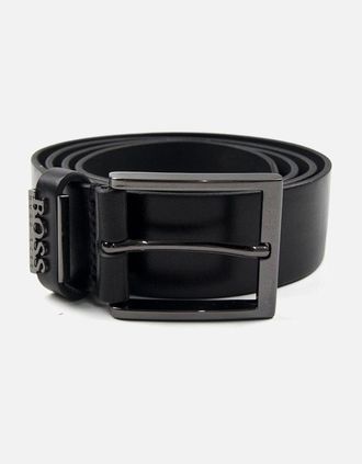 HUGO BOSS Mens Hugo Boss Senol Belt Black - Size: 110CM