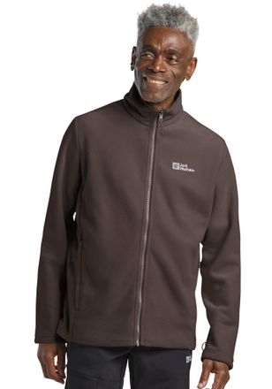 Jack Wolfskin Fleecejacke JACK WOLFSKIN WINTERSTEIN FZ M, Herren, Gr. 3XL, peat, Fleece, Obermaterial: 100% Polyester, Jacken Fleecejacke, w&auml;rmend aus POLARTEC 200,
