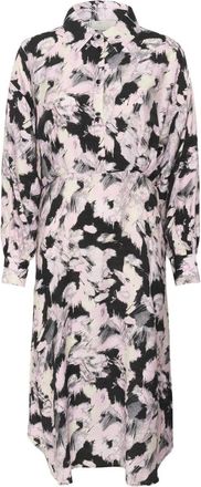 Kaffe Dames, Jurken, Roze, Maat: XS Viscose